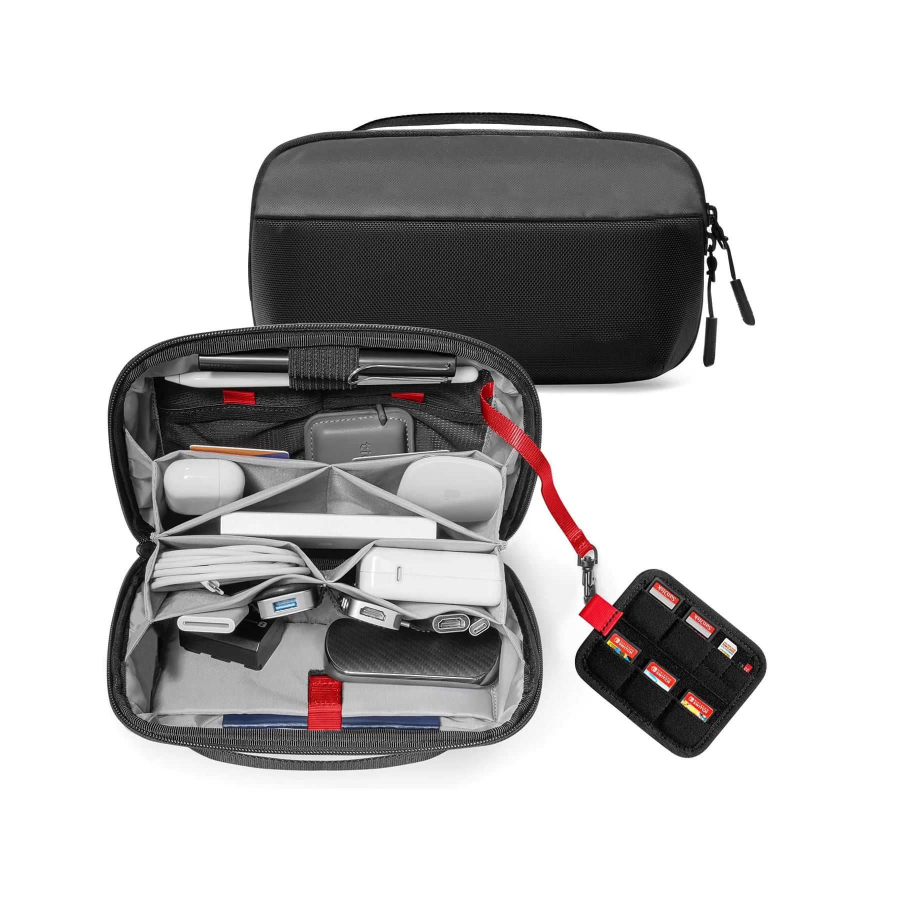 Tech Accessories Shop - Organizer na akcesoria podróżne, wodoodporny futerał