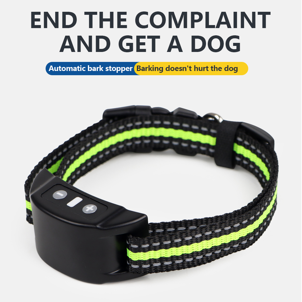Tech Dog Accessories - Elektryczna obroża antyszczekowa z wibracjami, dźwiękiem