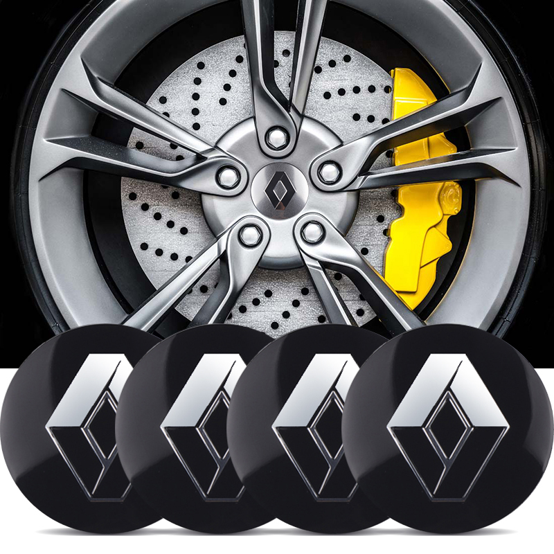 Tech Accessories For Car - 4 szt. 56mm Naklejki na kołpaki
