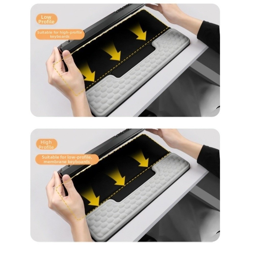 Keyboard Wrist Pad Leather - Podstawka pod klawiaturę zintegrowana z komputerem,