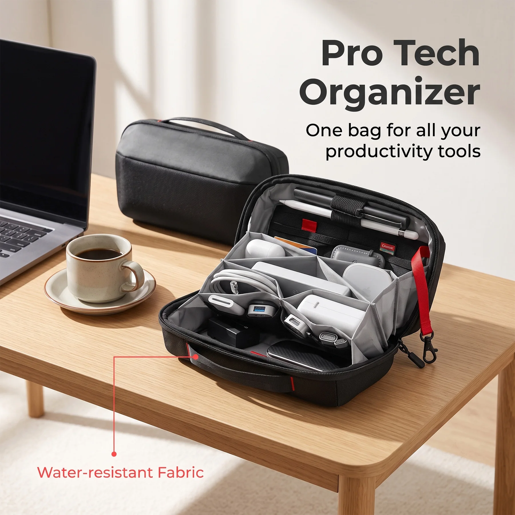 Organizer na akcesoria podróżn – Tech Accessories Shop recenzja i cena