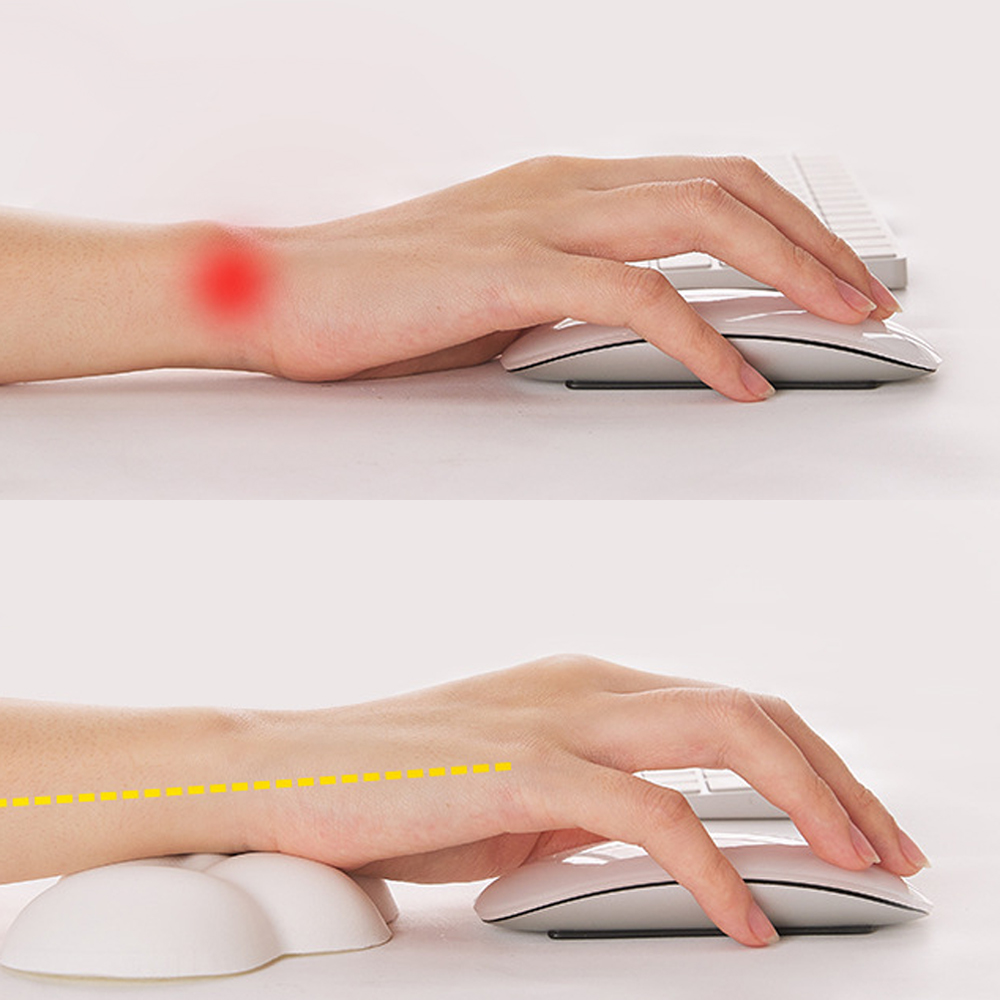 Podkładka pod mysz z podpórką  – Keyboard Wrist Pad Leather recenzja i cena