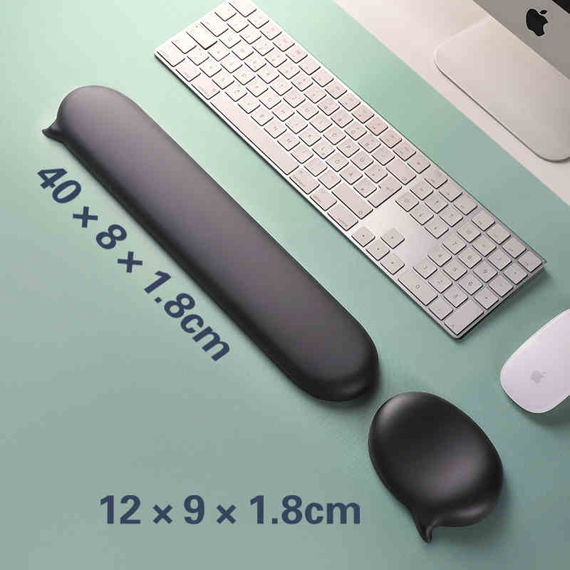 Podkładka pod mysz Silikonowa  – Keyboard Wrist Pad Leather recenzja i cena
