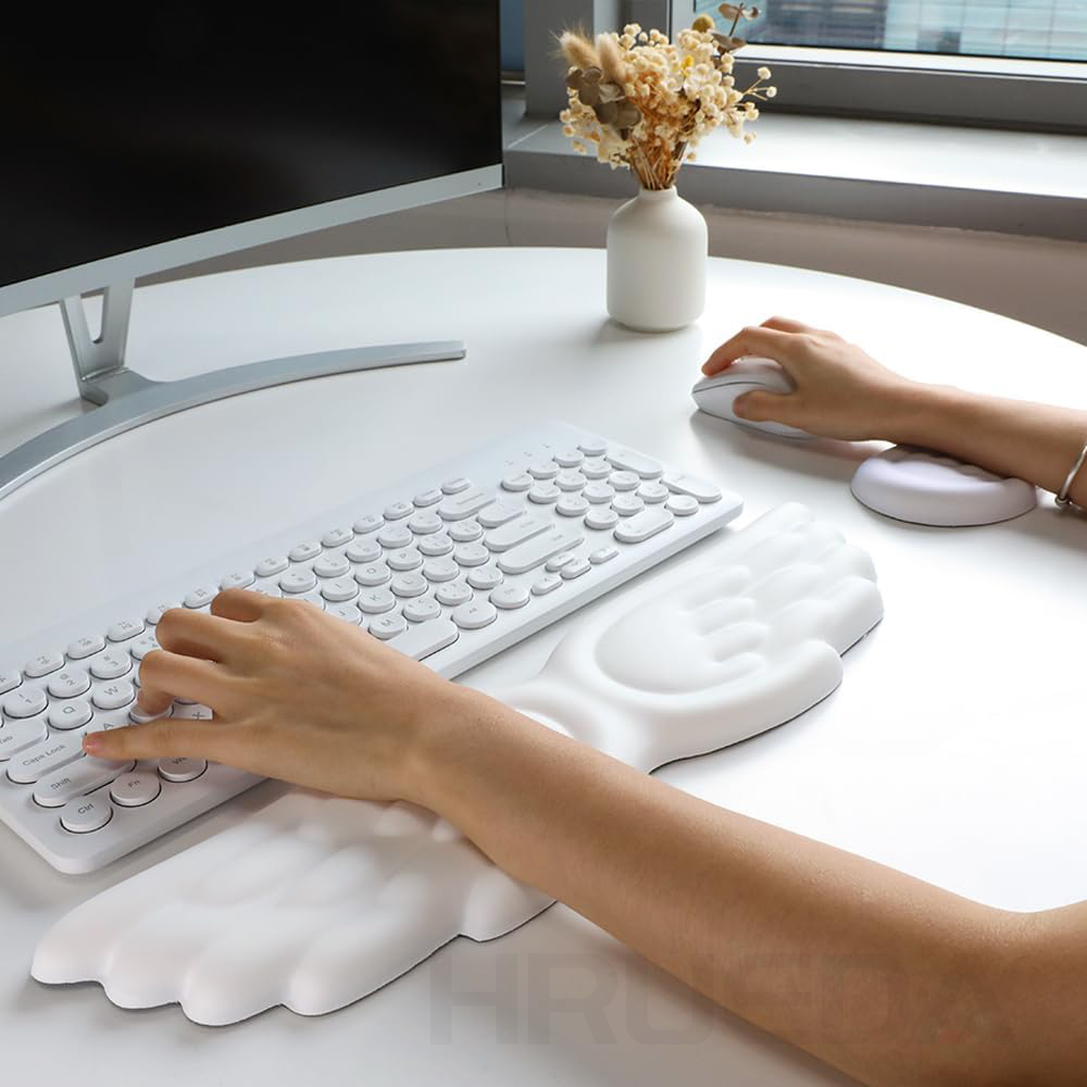 Klawiatura mechaniczna, mysz,  – Keyboard Wrist Pad Leather recenzja i cena