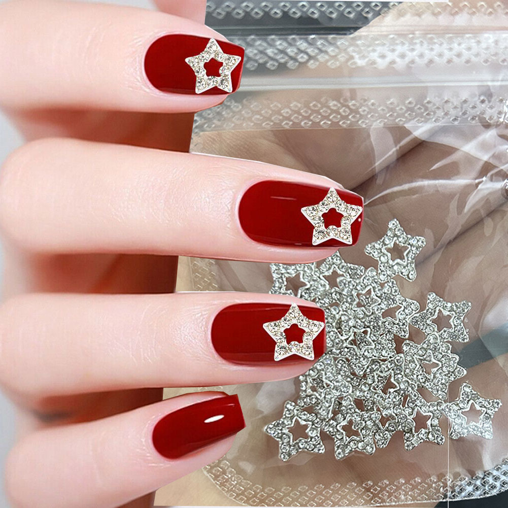 10Pcs Star Alloy Nail Art Jewe – Trending Tech Accessories recenzja i cena