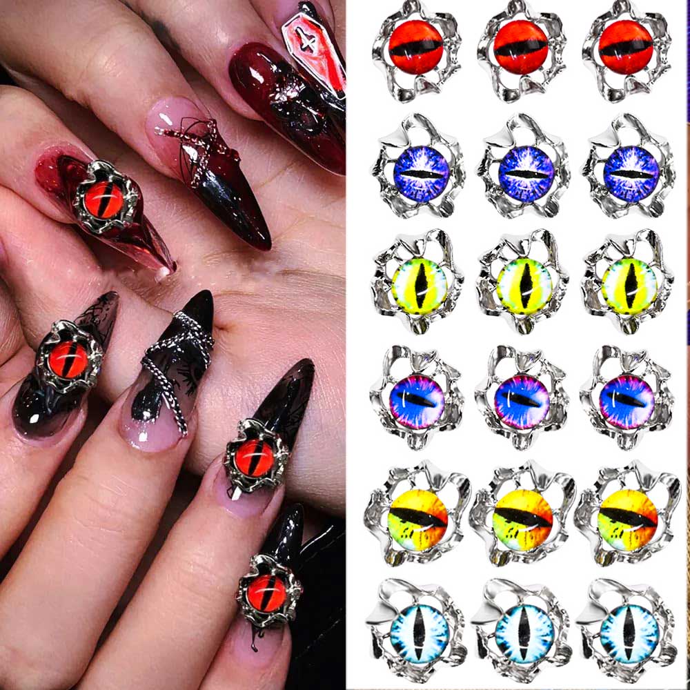 Aolly Y2K Devil Eye Nail Charm – Trending Tech Accessories recenzja i cena