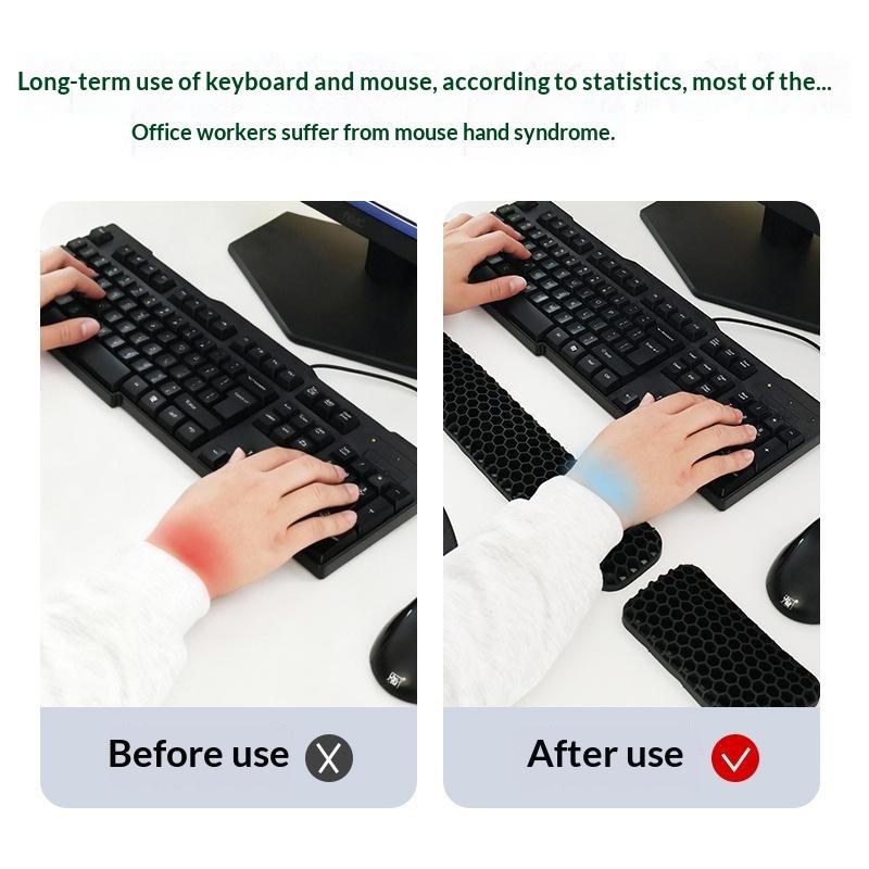 Ergonomiczna podkładka pod nad – Keyboard Wrist Pad Leather recenzja i cena
