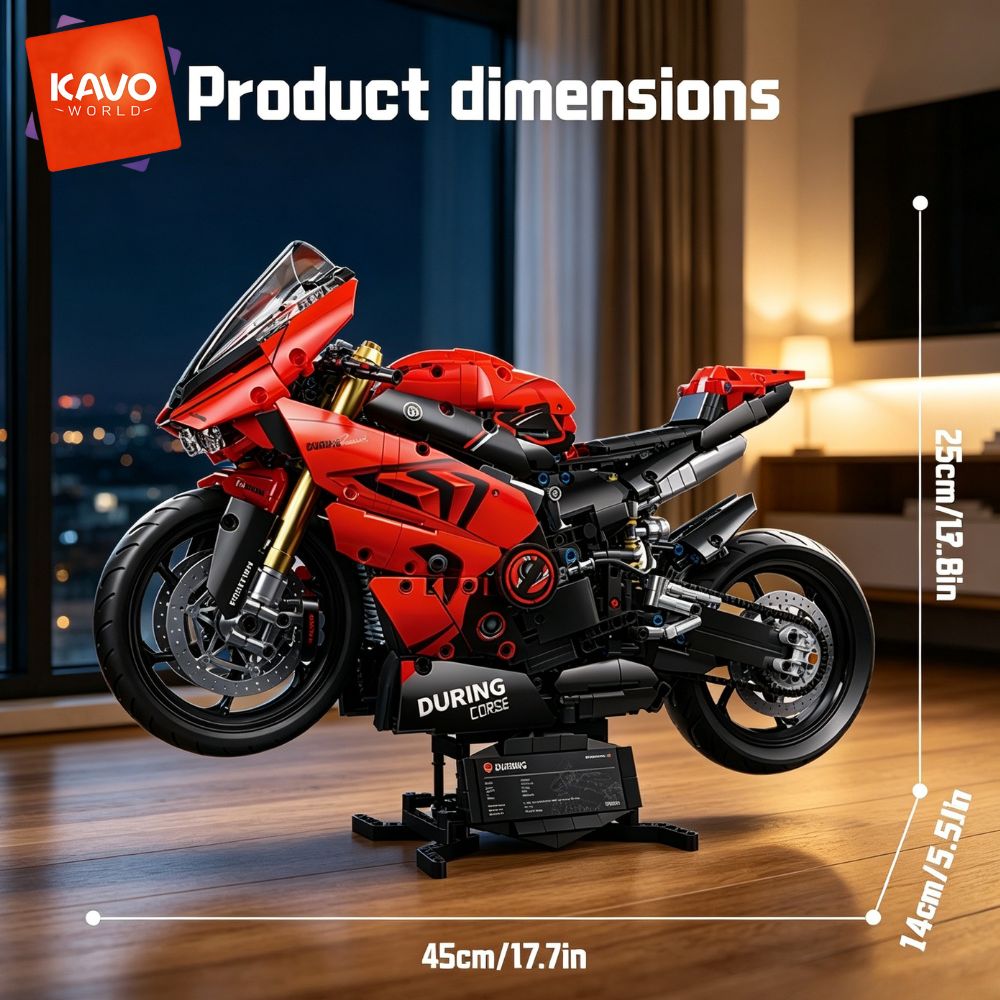 KAVOWORLD Zestaw Klocków do Sk – Tech Bike Accessories recenzja i cena