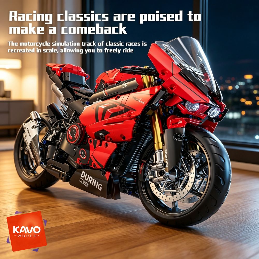 KAVOWORLD Zestaw Klocków do Sk – Tech Bike Accessories recenzja i cena