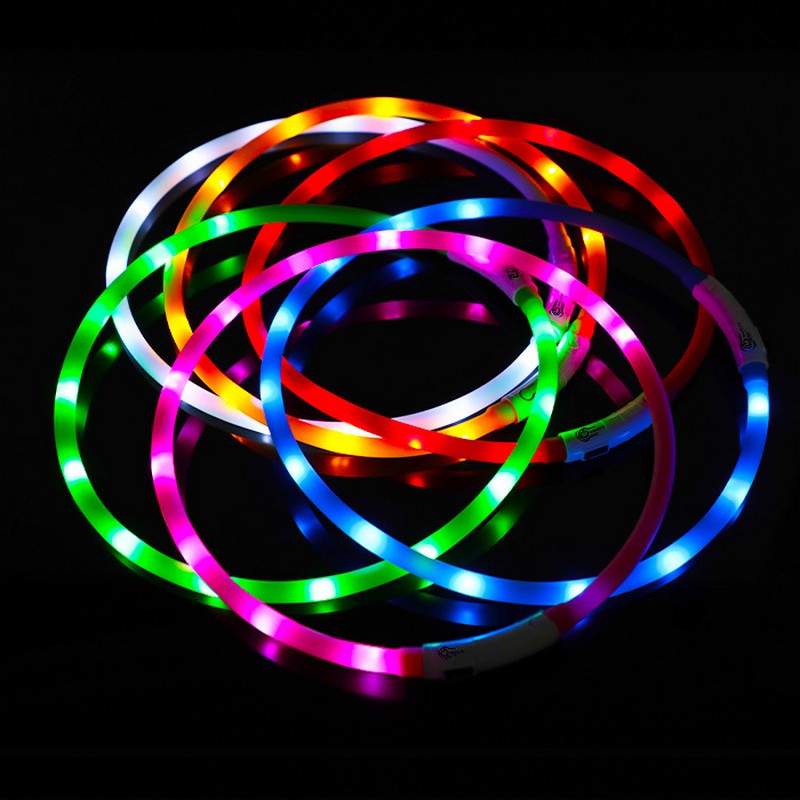 Silikonowa obroża LED dla psa  – Tech Dog Accessories recenzja i cena